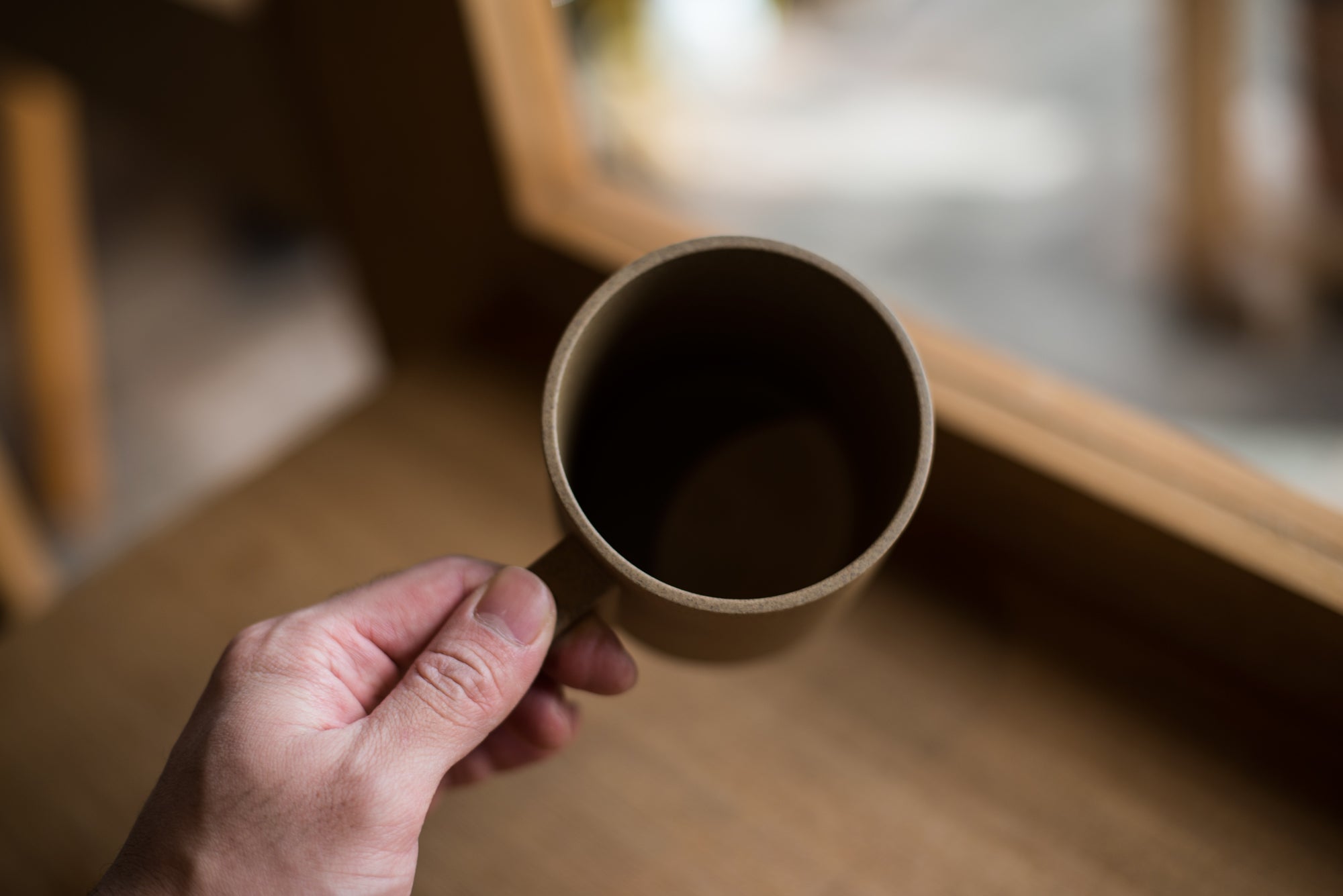 Mug Cup Size L Natural マグカップ Lサイズ ナチュラル HP021 / HASAMI PORCELAIN ハサミポーセリン