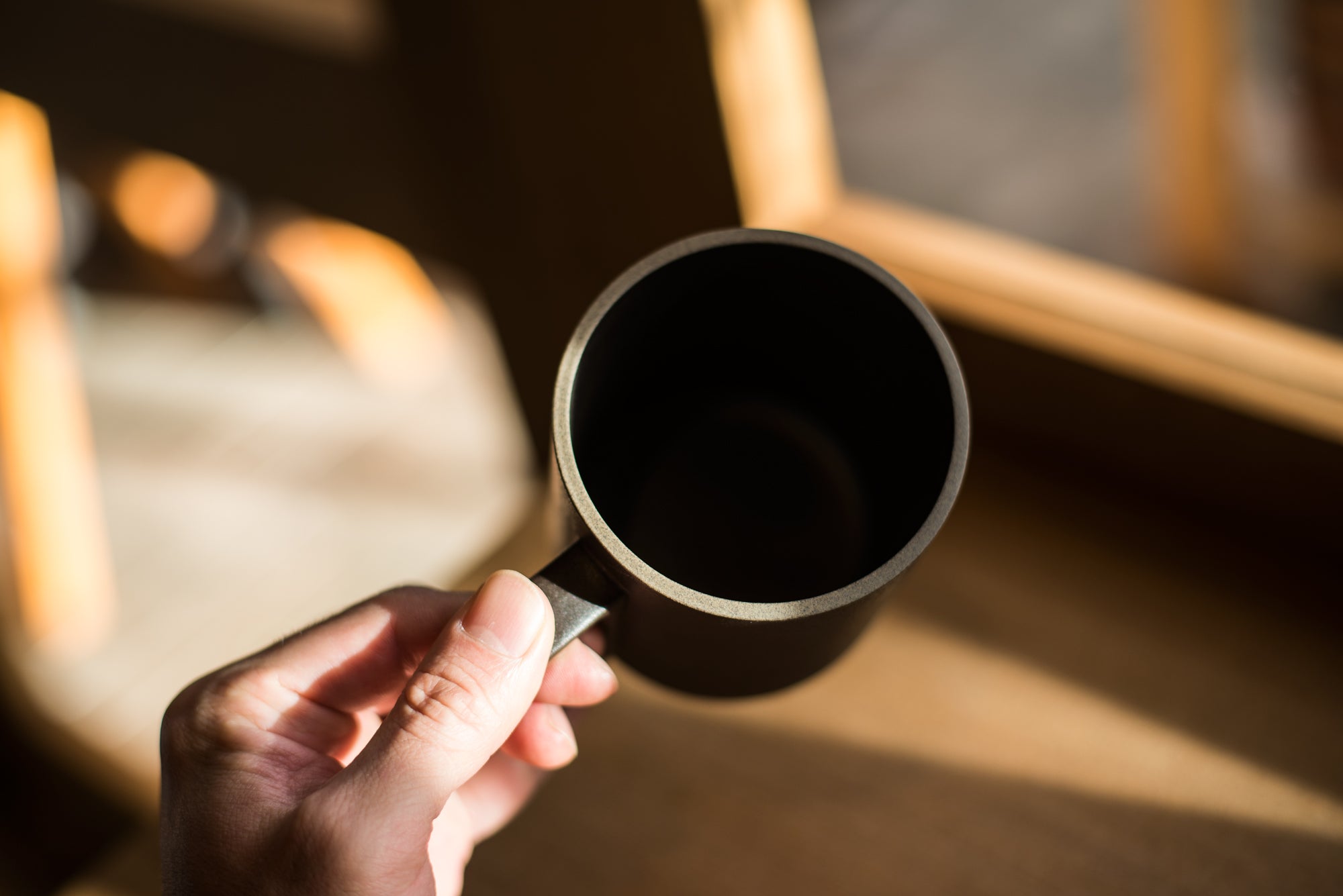 Mug Cup Size L Black マグカップ Lサイズ ブラック HPB021 / HASAMI PORCELAIN ハサミポーセリン
