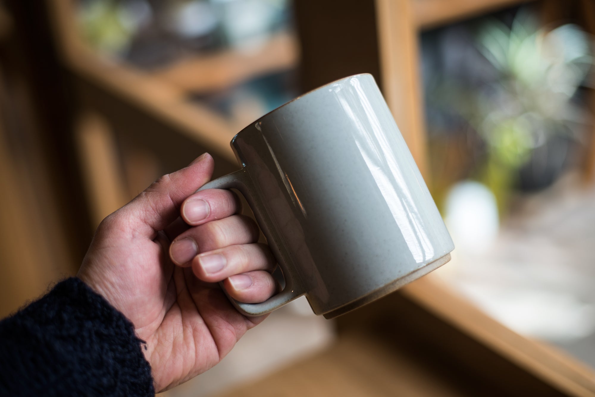 Mug Cup Size L Clear マグカップ Lサイズ クリア HPM021 / HASAMI PORCELAIN ハサミポーセリン